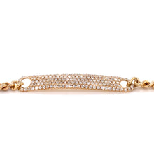 Load image into Gallery viewer, 14kg Large Diamond Bar Bracelet
