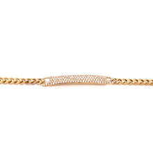 Load image into Gallery viewer, 14kg Large Diamond Bar Bracelet
