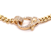 Load image into Gallery viewer, 14kg Diamond Lobster Clasp Bracelet
