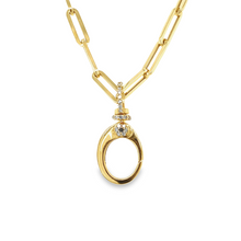 Load image into Gallery viewer, 14kg Lobster Clasp with Diamond Bail
