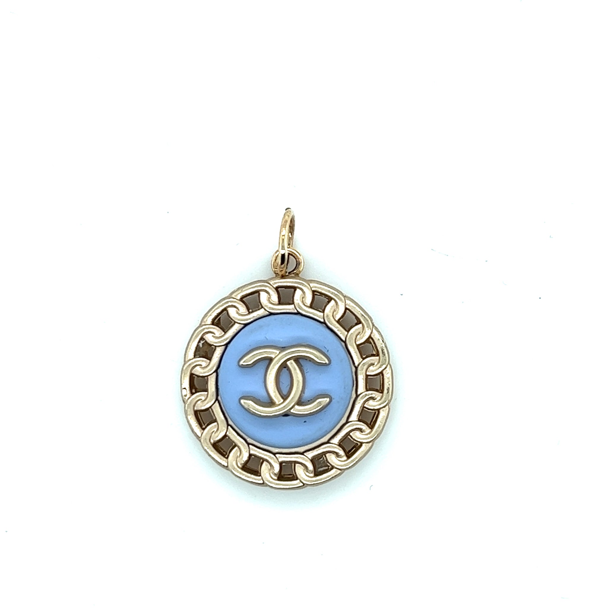 Chanel Vintage Necklace Charm Motif Stamp