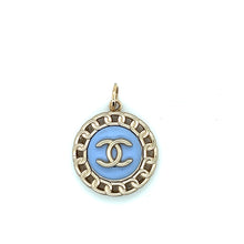 Load image into Gallery viewer, Chanel Vintage Pendant Light Blue
