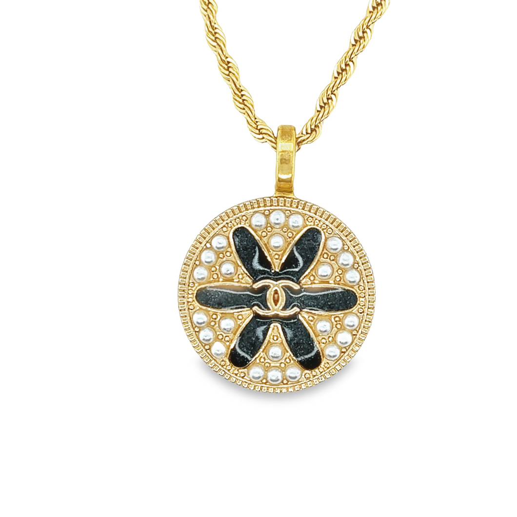 Vintage Chanel Pendant on chain