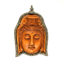 Load image into Gallery viewer, Rosewood and Diamond Buddha
