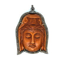 Load image into Gallery viewer, Rosewood and Diamond Buddha
