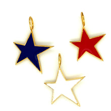 Load image into Gallery viewer, Enamel Star Pendants
