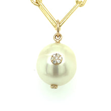 Load image into Gallery viewer, Pearl and Diamond Pendants

