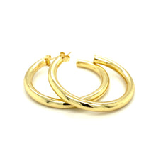 Load image into Gallery viewer, Chunky Gold Hoops Large
