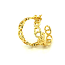 Load image into Gallery viewer, Mariner Hoop Earrings
