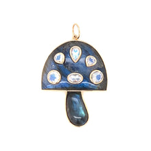 Load image into Gallery viewer, 14kg Labradorite and Moonstone Large Mushroom
