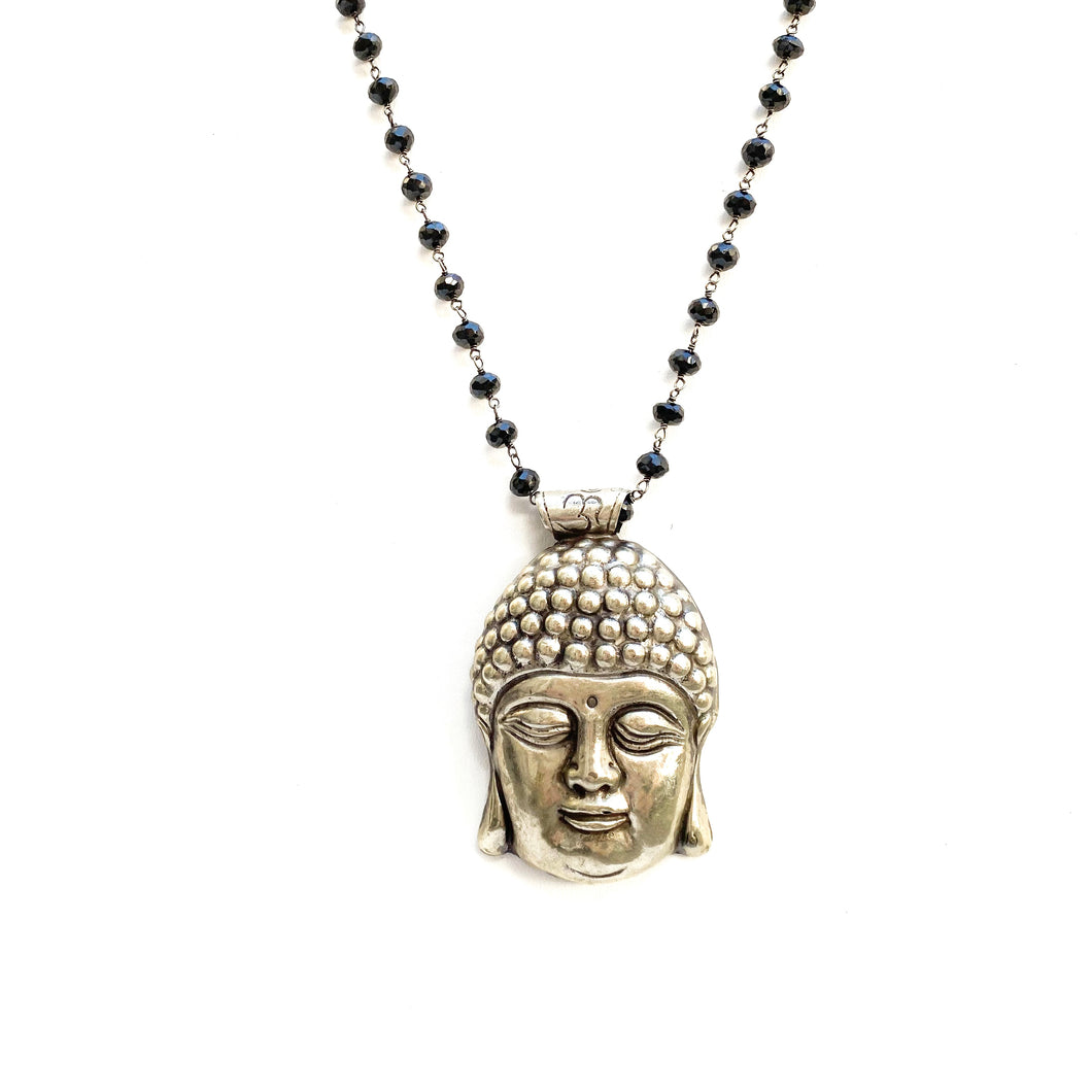 Brass Buddha Necklace