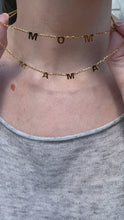 Load and play video in Gallery viewer, MOM or MAMA Necklace

