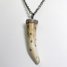 Load image into Gallery viewer, Horn with Emebeded Diamonds
