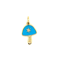 Load image into Gallery viewer, 14kg Small Turquoise Mushroom Charm
