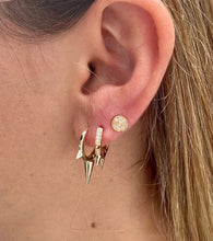 Load image into Gallery viewer, Multi Spike Hoop Earrings
