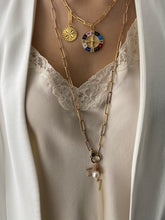 Load image into Gallery viewer, 14kg Paperclip Necklace with 14kg Clasp
