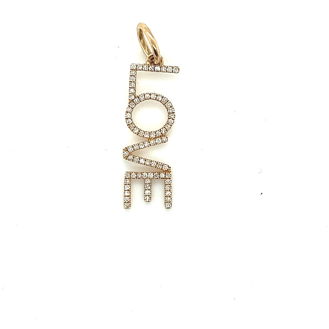 14kg Small dangling LOVE Pendant