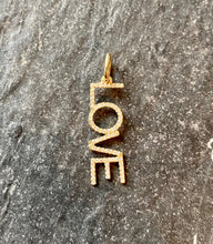 Load image into Gallery viewer, 14kg Small dangling LOVE Pendant
