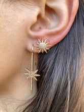 Load image into Gallery viewer, 14kg Starburst Earrings
