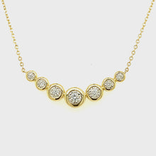 Load and play video in Gallery viewer, Bezel Set Diamond Layering Necklace
